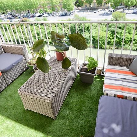 Appartement Balcon sur Canal à Carcassonne Extérieur photo