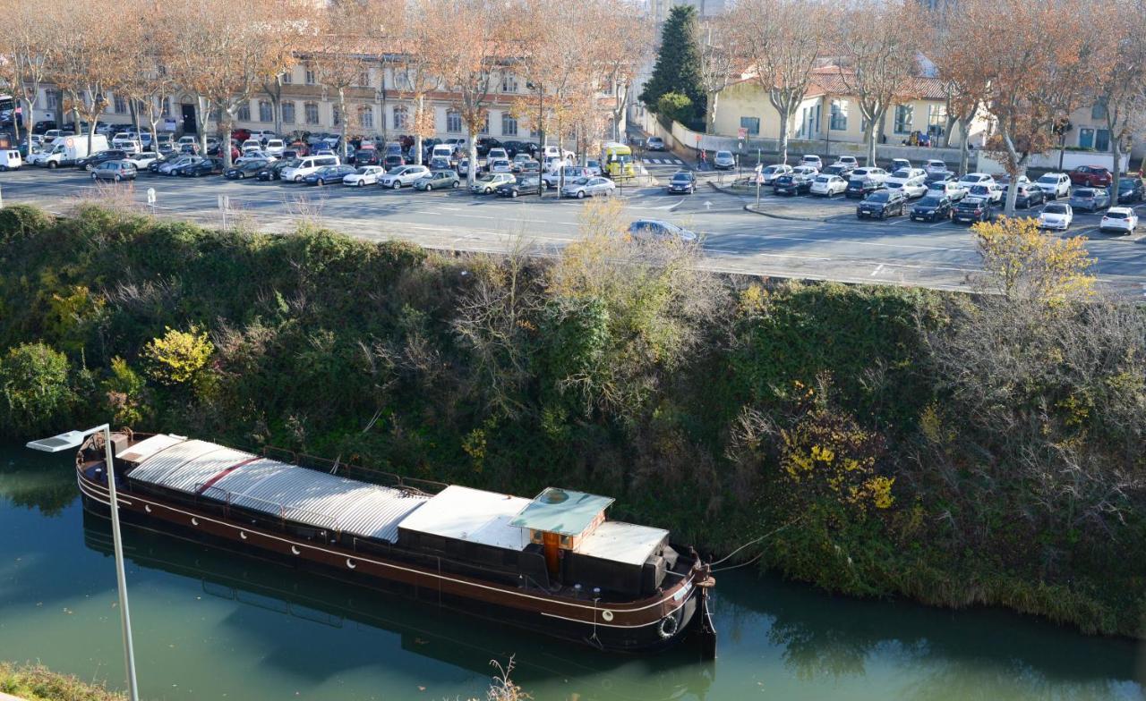 Appartement Balcon sur Canal à Carcassonne Extérieur photo