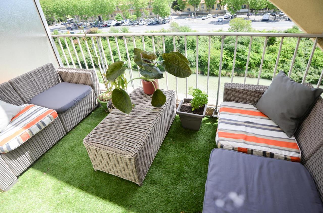 Appartement Balcon sur Canal à Carcassonne Extérieur photo